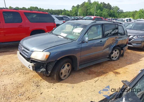 2004 Toyota Highlander Limited V6 z USA, uszkodzony, nr VIN JTEDP21A640042979